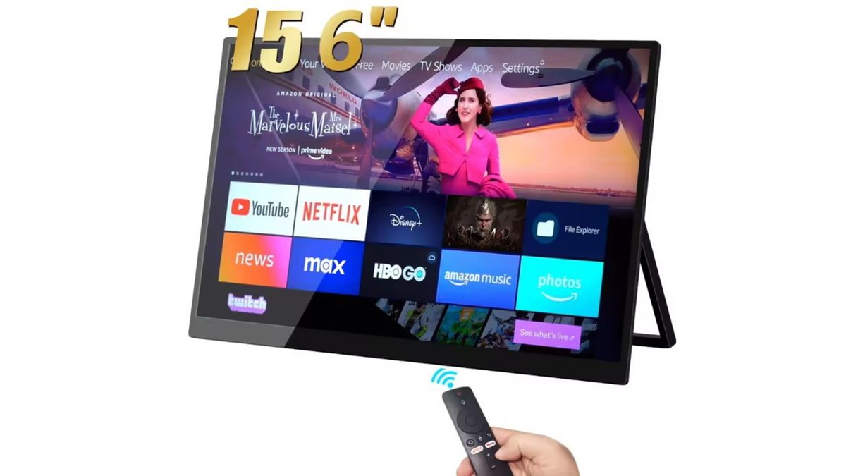 Nunca he oído hablar de esta marca de monitor portátil, pero tiene lo que siempre quise: Chromecast, un control remoto e incluso una PC Android