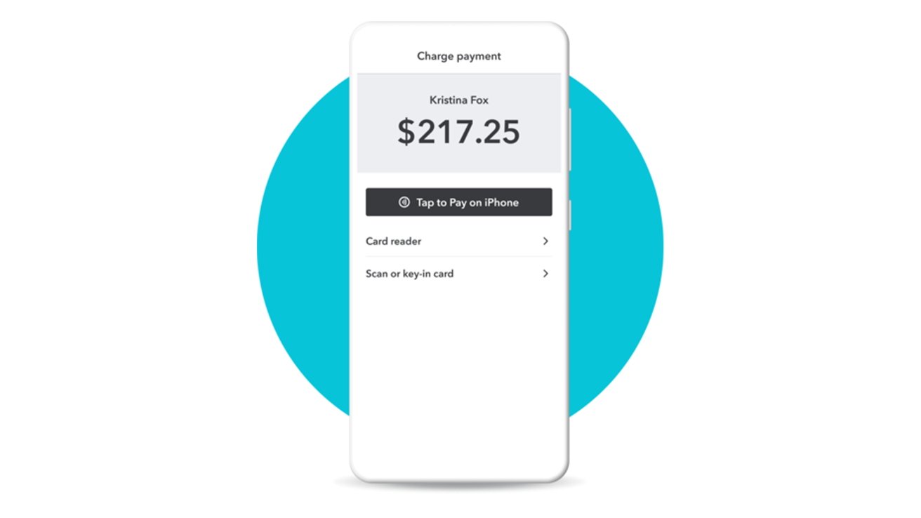 QuickBooks admite iPhone Tap para pagar las ventas sin contacto