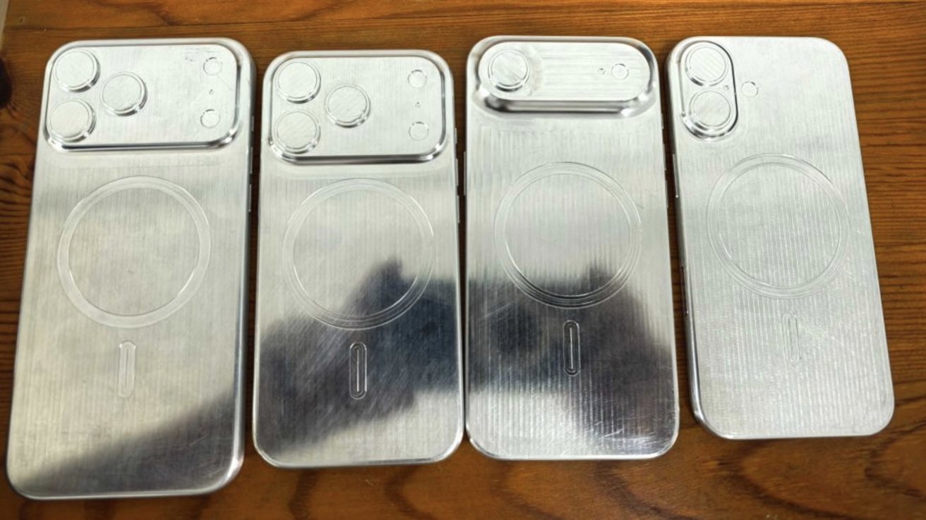 Fuiteador confiable muestra modelos de metal de la gama de iPhone 17