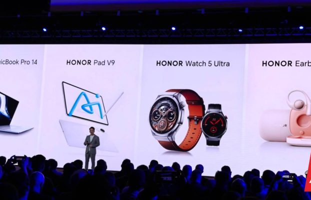 Honor presenta una nueva tableta, reloj, auriculares y computadora portátil en MWC 2025