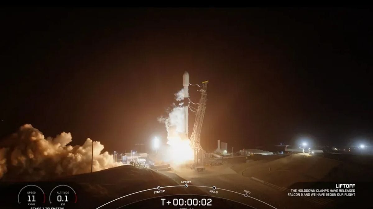 SpaceX establece el récord de reutilización de Falcon 9 con el lanzamiento de NROL-57 desde Vandenberg