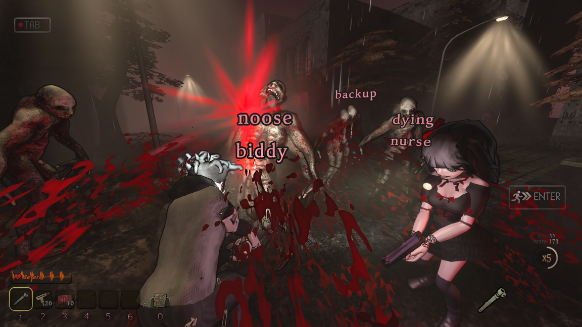 Blood Tystipers es un tutor de mecanografía terriblemente tenso y lleno de terror