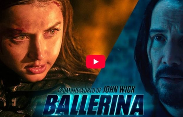 Ana de Armas lucha contra John Wick (Keanu Reeves) en el último tráiler de Ballerina
