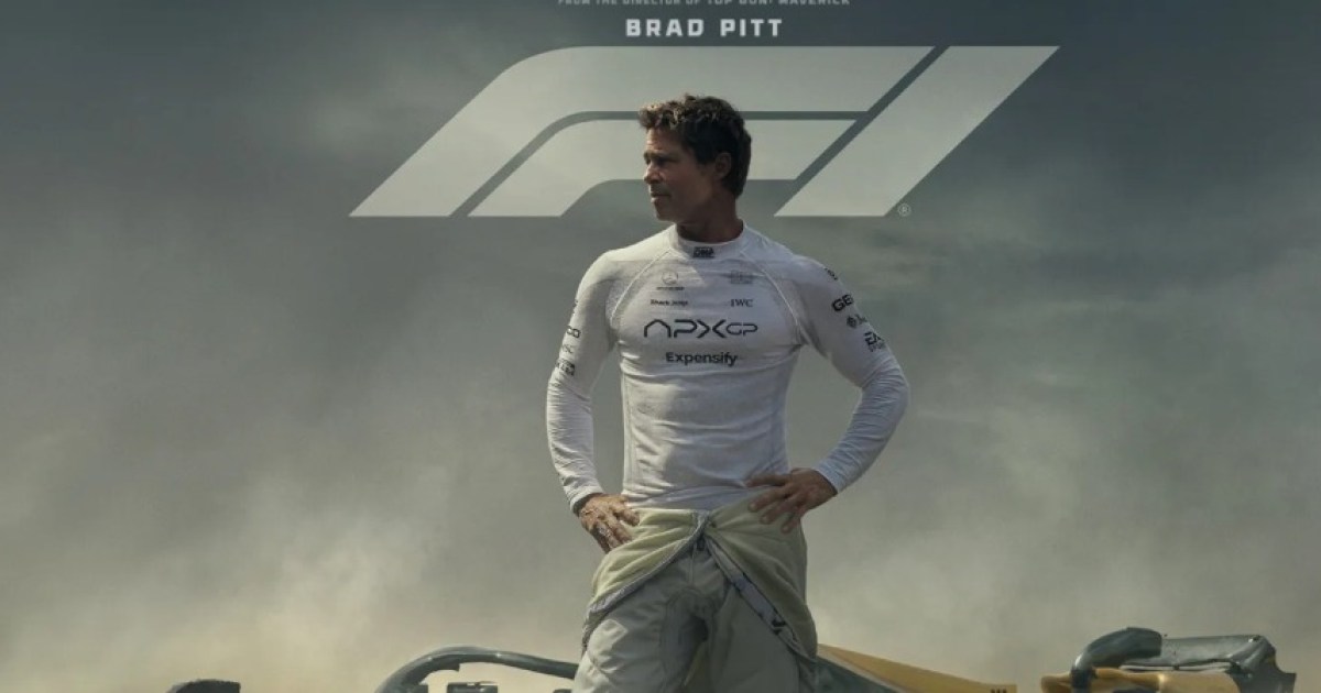 F1 tráiler: el mejor piloto del mundo está acá y es Brad Pitt