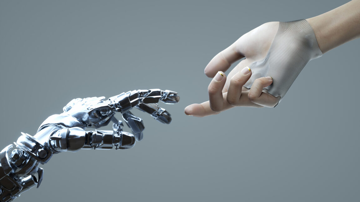 Una mano robótica «biohribrida» construida con células musculares humanas reales
