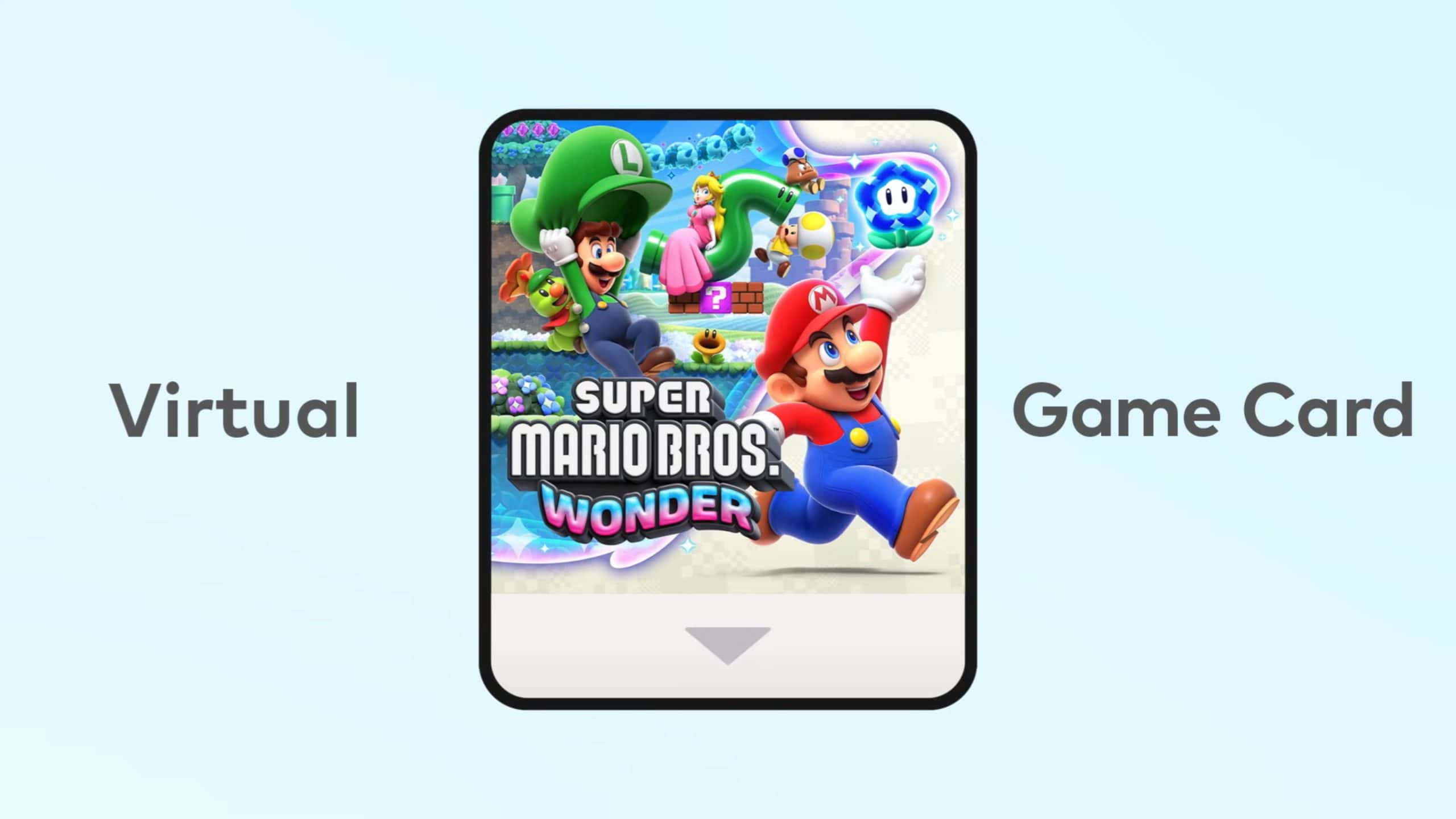 La tarjeta de juego virtual de Nintendo te permite prestar juegos de interruptor digital