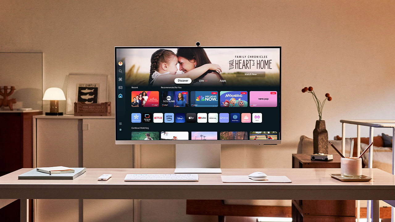 ¡Samsung Smart Monitor M8 funciona como un televisor y cuesta $ 300 de descuento!