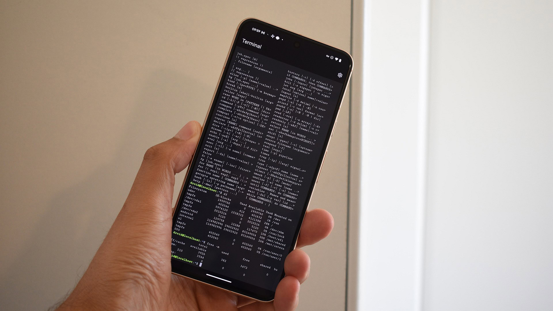 La aplicación Linux Terminal de Android se despliega a más usuarios de Google Pixel