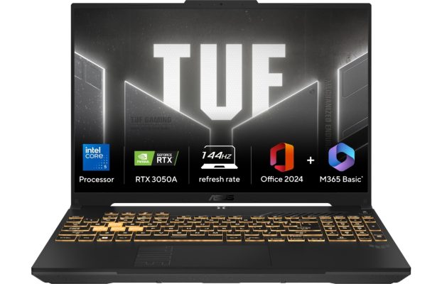 ASUS TUF Gaming F16 con Intel Core 5 210H Processor, pantalla de 16 pulgadas lanzada en India