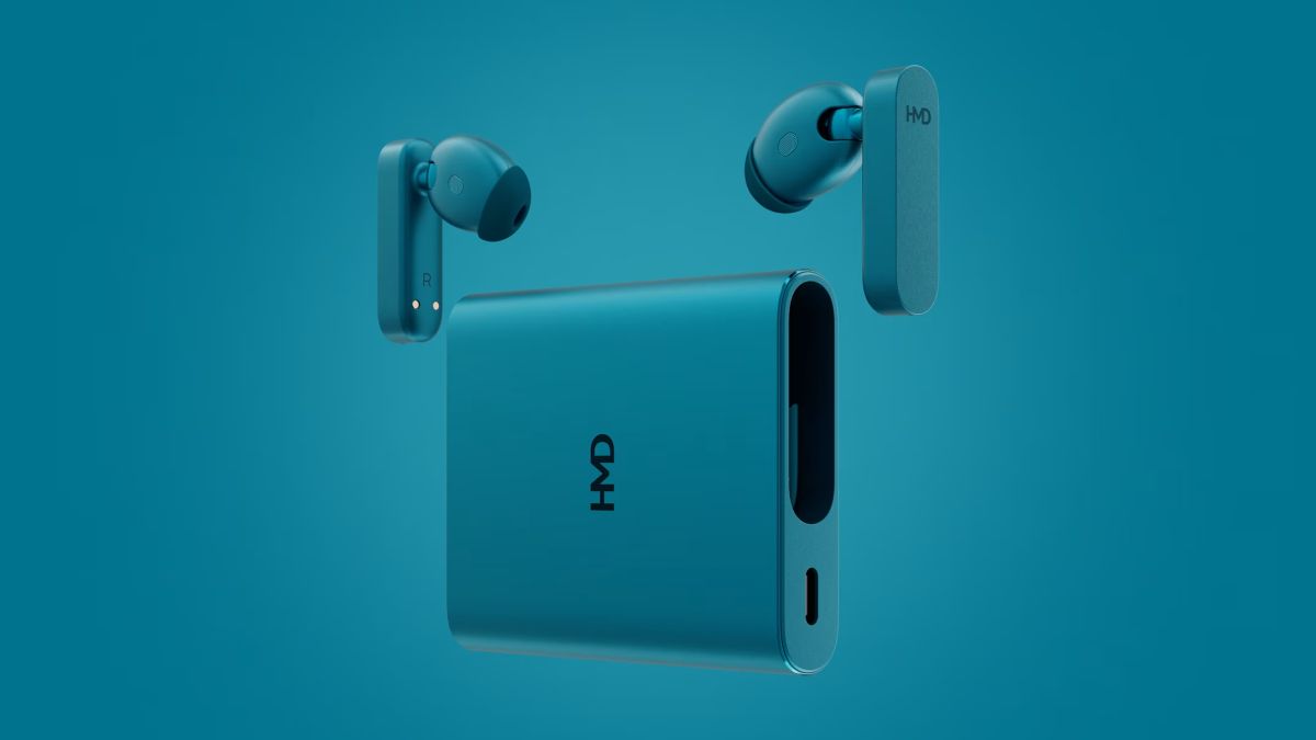 Buds amped HMD con caja de carga inalámbrica QI2, calificación IP54 lanzada en MWC 2025