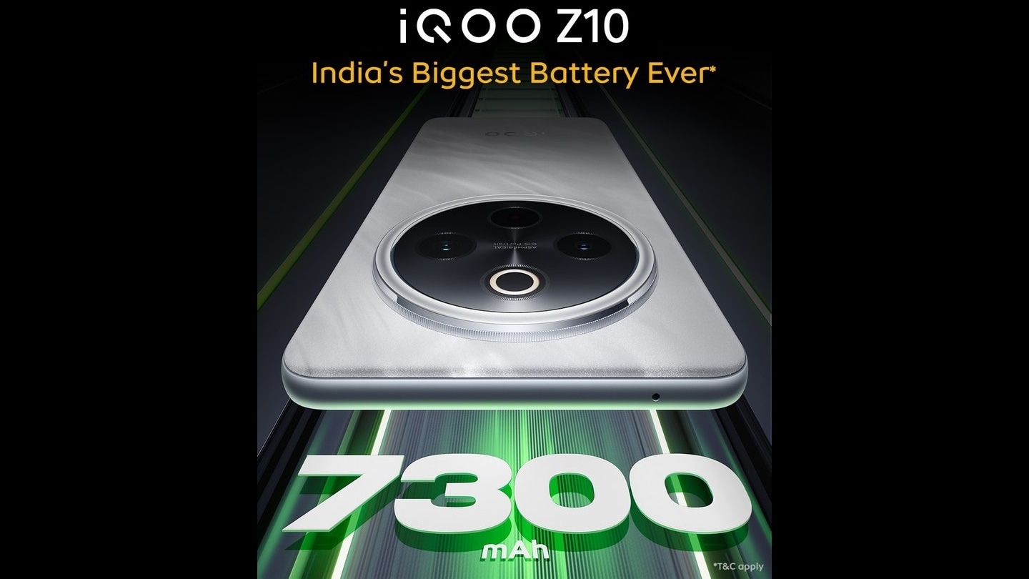 IQOO Z10 confirmó que se lanzará en India el 11 de abril; Capacidad de la batería revelada