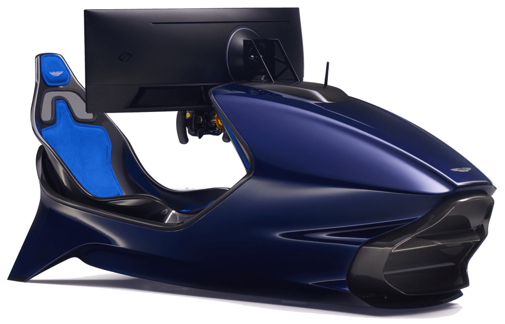 El nuevo simulador de carreras en casa de Aston Martin es un pico de lujo para jugadores