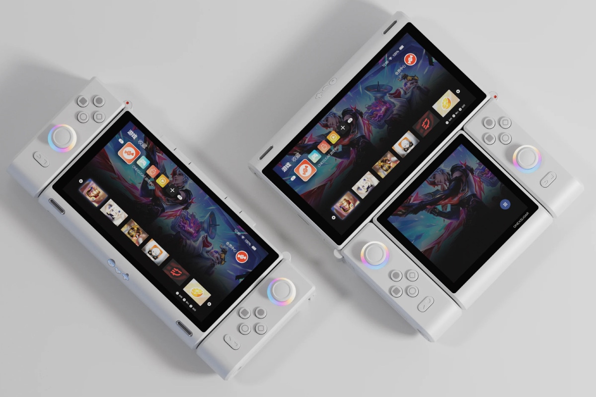 OnexSugar con Snapdragon G3 Gen 3, Pantallas duales presentadas junto con Ayaneo Pocket S2, Ayaneo Gaming Pad en GDC 2025