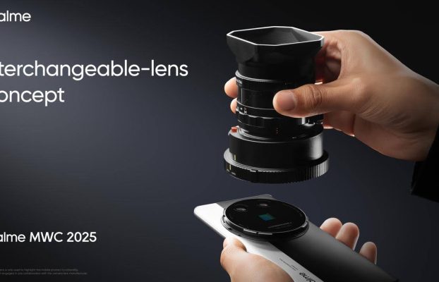 Realme desafía los límites de fotografía de teléfonos inteligentes con concepto de lente intercambiable