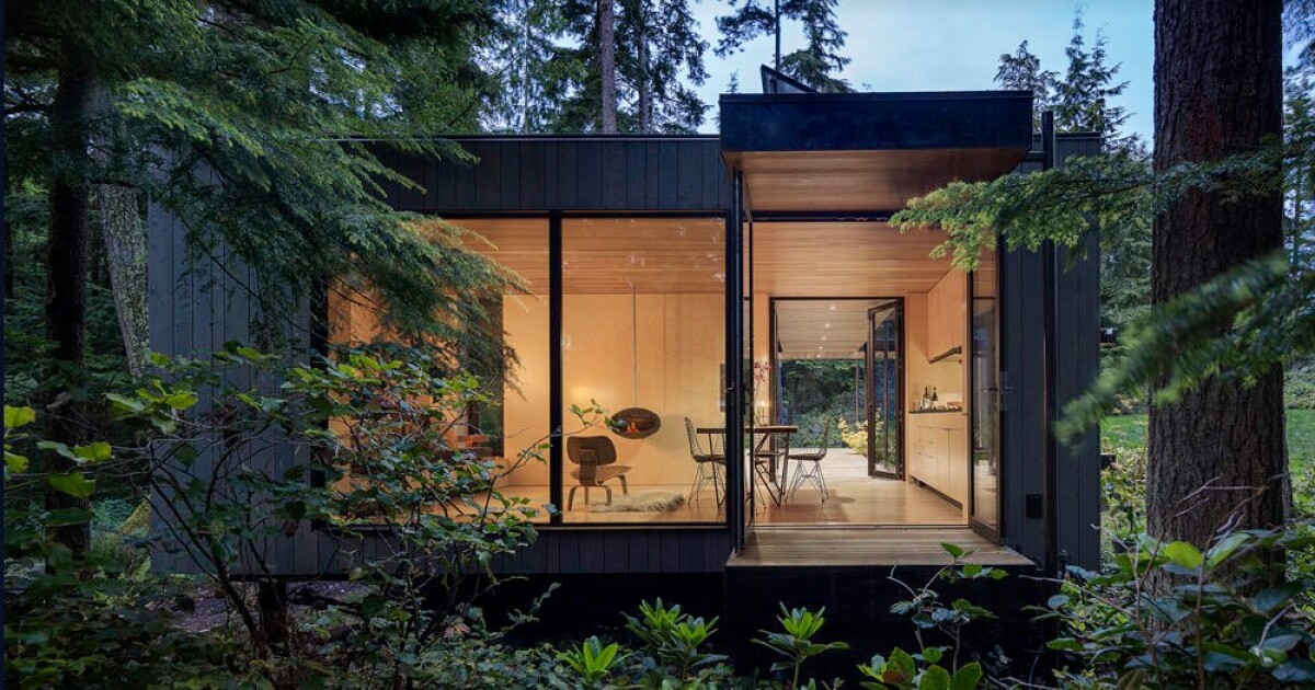 Tiny Home Prefab tiene un gran golpe en la sostenibilidad y la flexibilidad