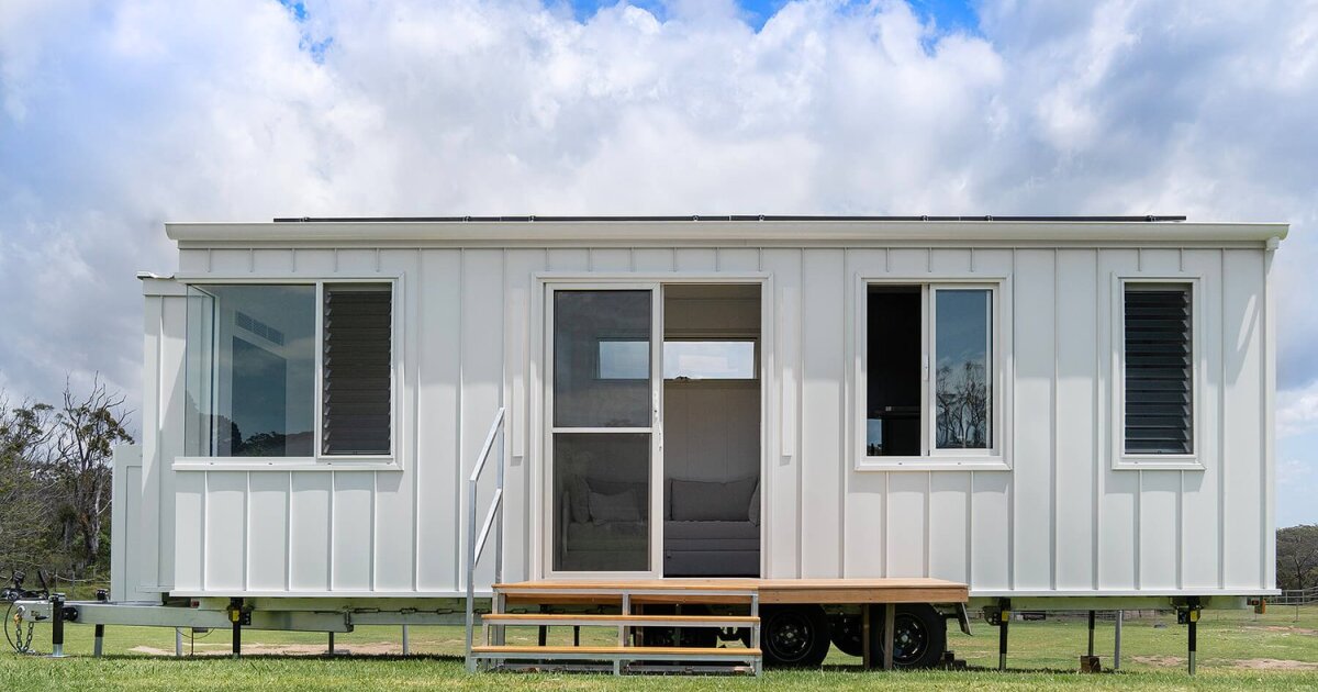 Hardy Tiny House obtiene todo el poder que necesita del sol