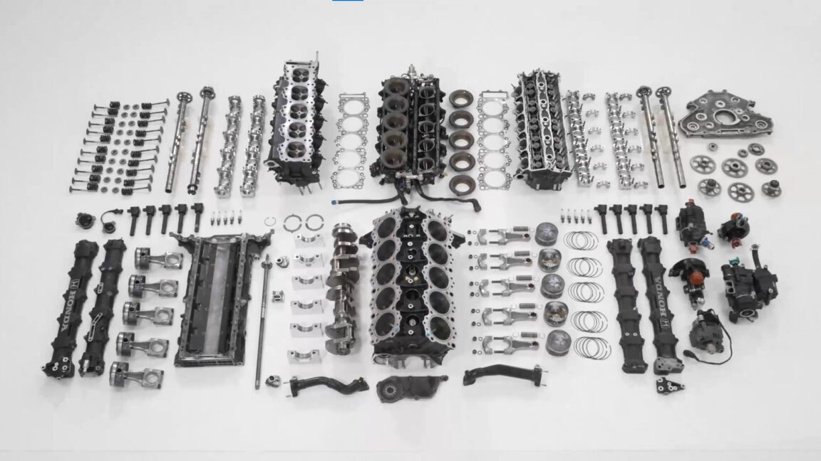Honda venderá piezas de carreras históricas, incluidos bits de Senna’s V10
