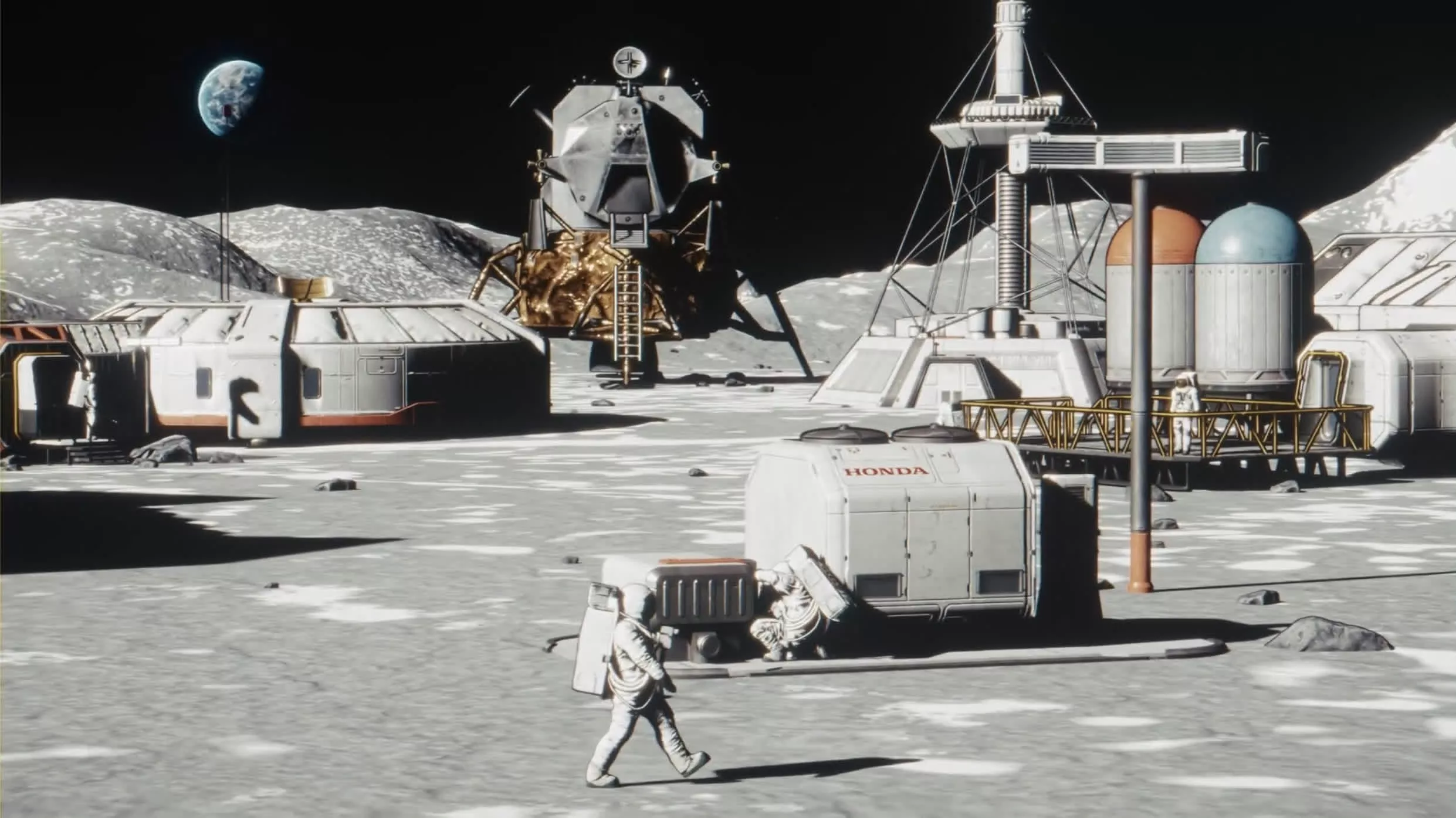 Honda para probar el sistema de hidrógeno compacto para la exploración espacial en la ISS