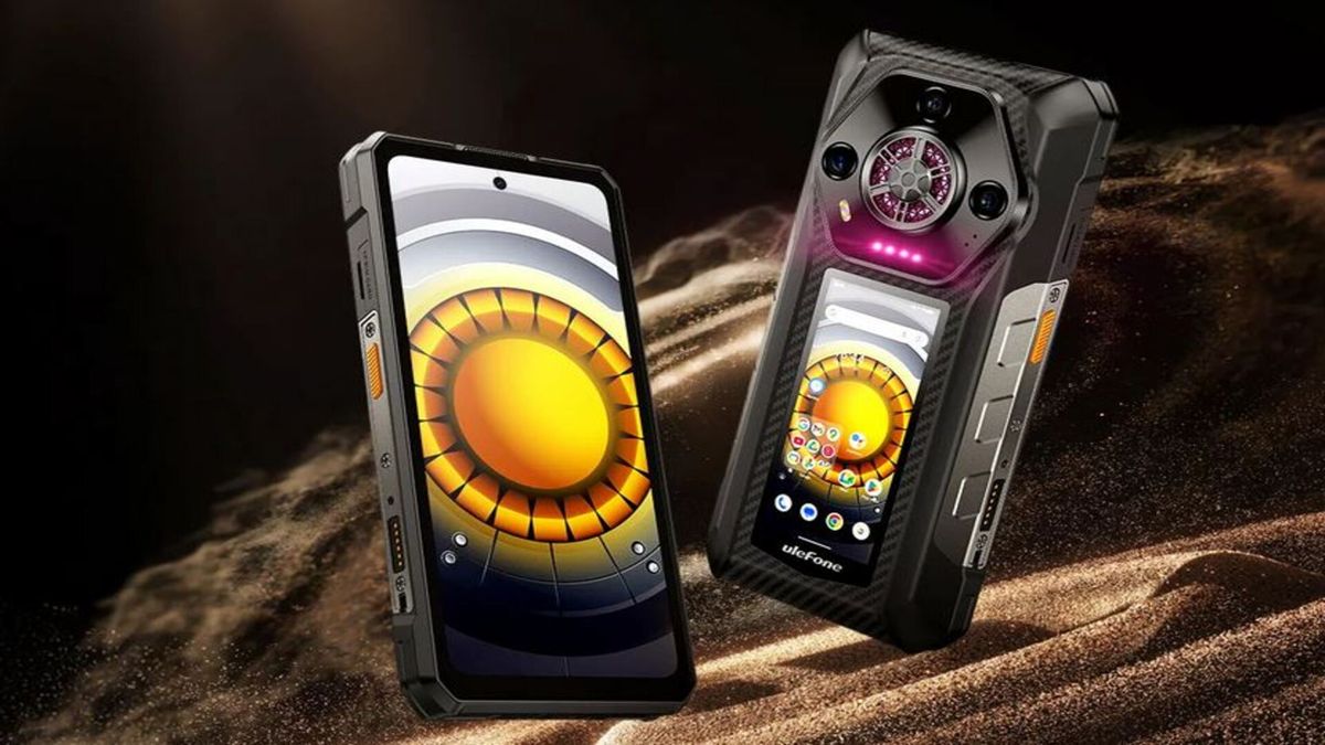 Ulefone rompe el rango con un teléfono inteligente resistente que tiene dos pantallas utilizables, así como una cámara de visión nocturna infrarroja de 64 megapíxeles