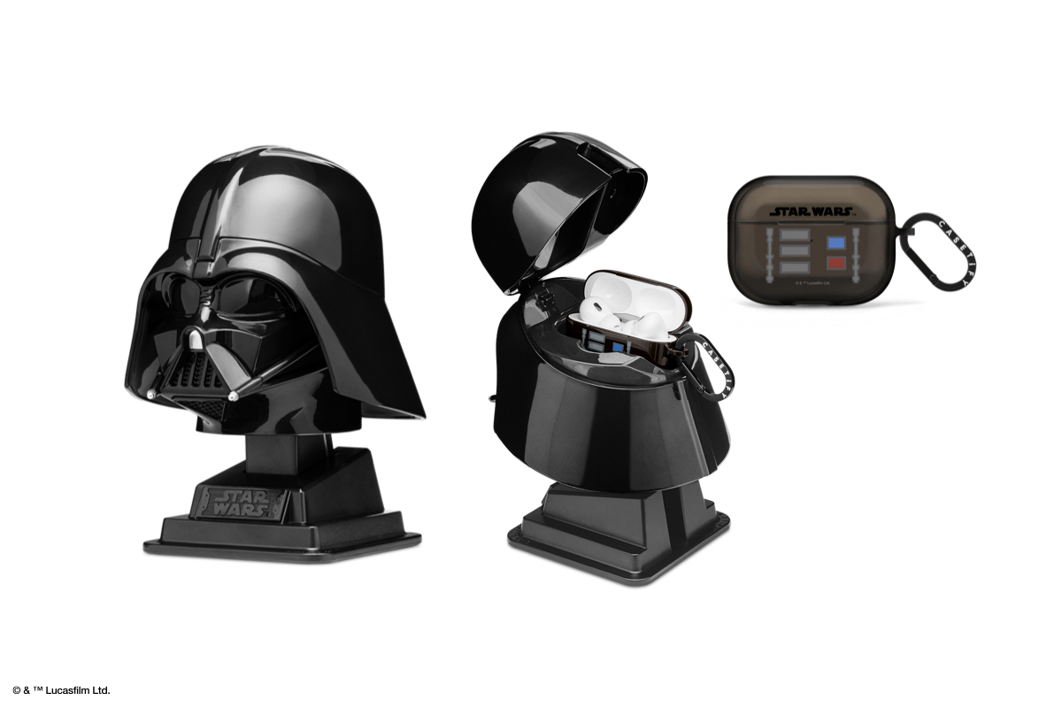 La última caja de AirPods de Casetify es una cabeza de Darth Vader