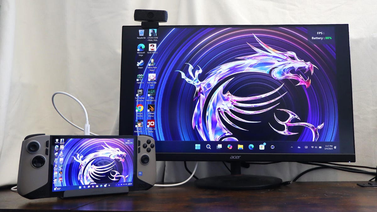 Probé la computadora de mano Windows PC de MSI, ahora me pregunto si las computadoras portátiles de juego deberían existir incluso