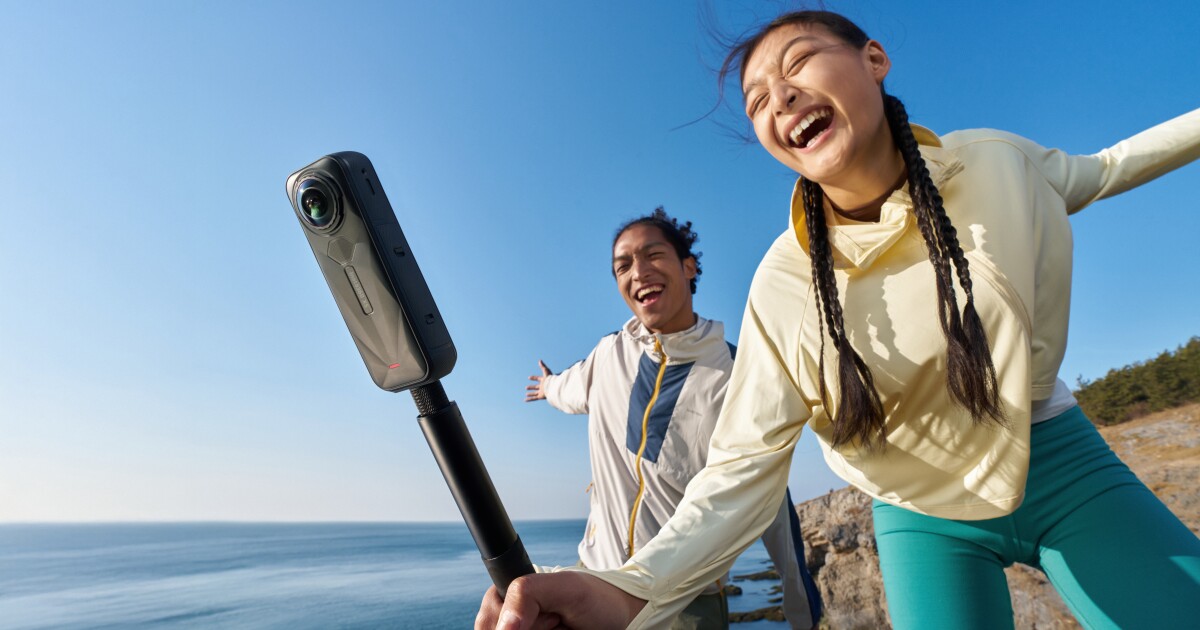 Cámara de acción de 360 ​​° más dura con nuevas características