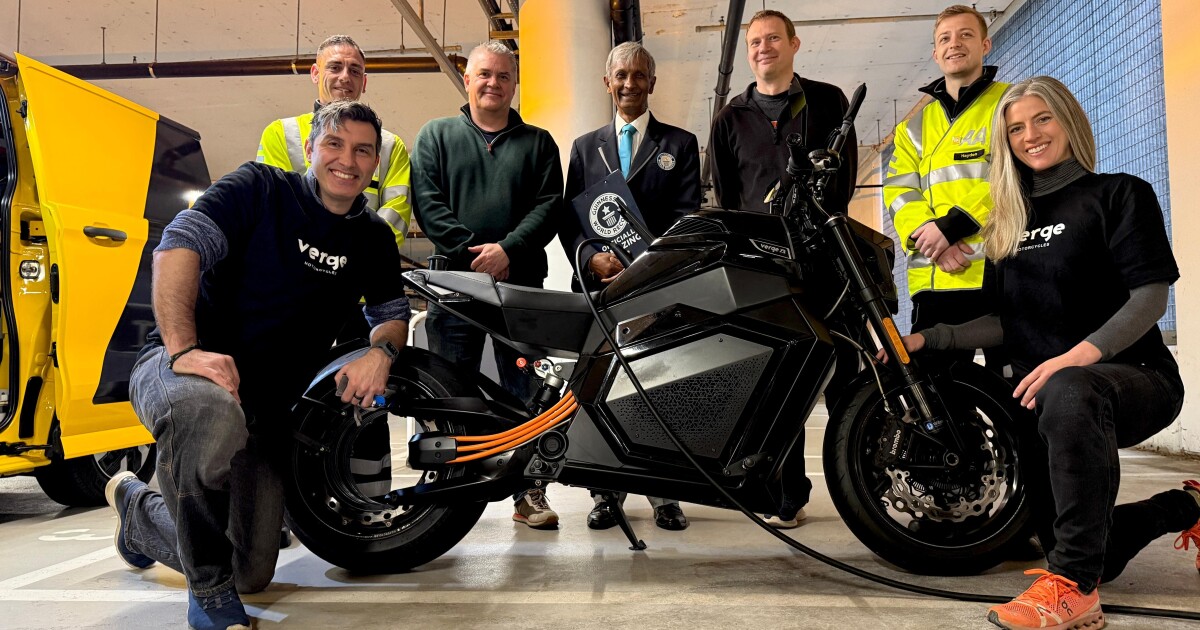 Verge Motorcycle establece récord mundial para un paseo en bicicleta eléctrica más largo