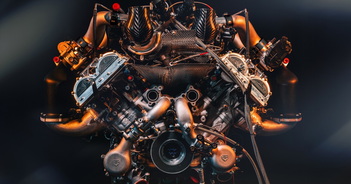 Zenvo presenta el motor V12 de carretera más potente del mundo: el Mjølner