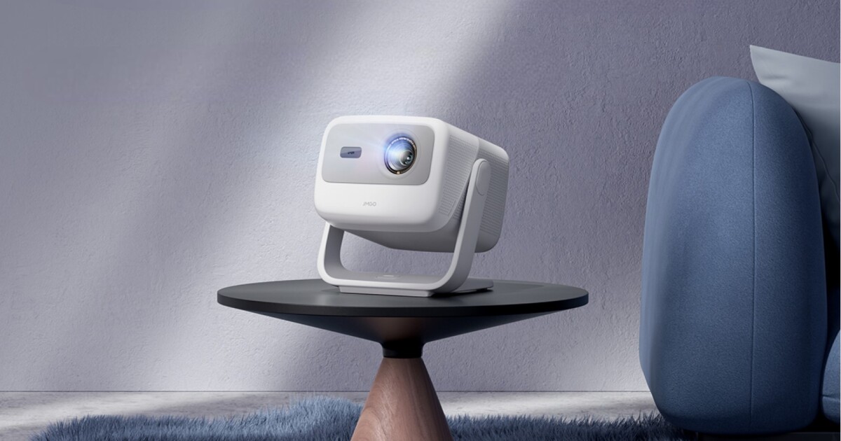 Proyector de tri de tri asequible con Google TV por debajo de $ 1000