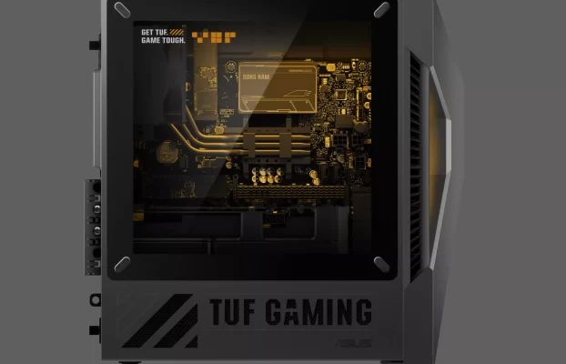 El Asus TUF Gaming T500 es un escritorio móvil con CPU para mejores térmicas