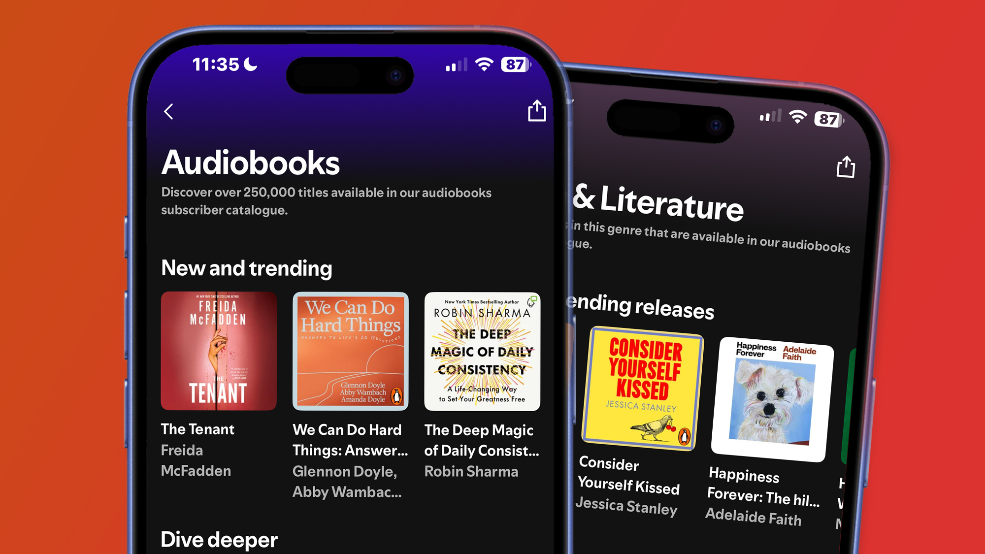 La aplicación de iPhone de Spotify pronto obtendrá una actualización útil para los fanáticos de los audiolibros: esto es lo que viene