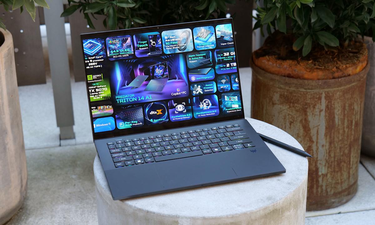 El Acer Predator Triton 14 AI es ahora mi laptop de juegos más esperada del año