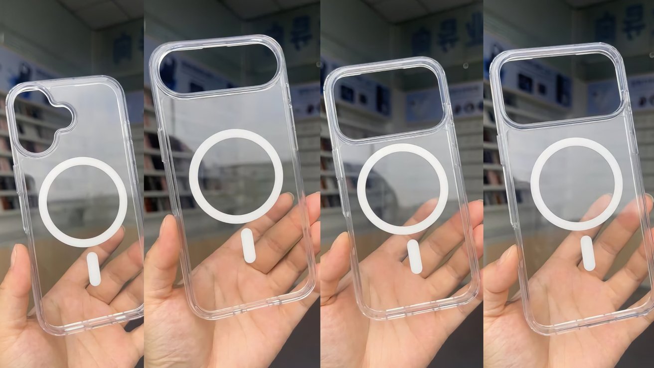 Las cajas de iPhone 17 podrían tener agujeros de cámara realmente salvajes