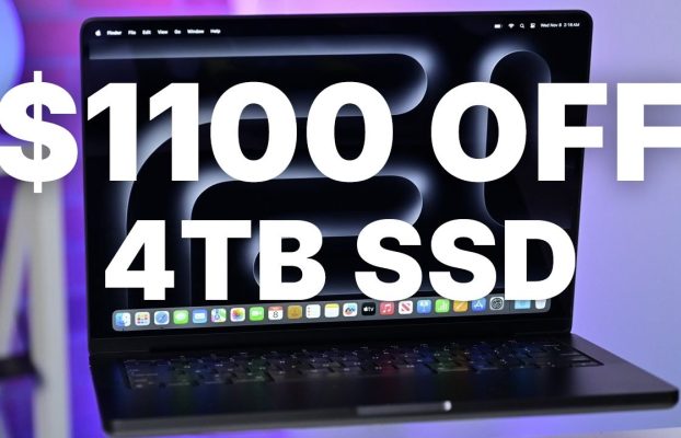 Ahorre $ 1,100 en un MacBook Pro de 4 TB de 14 pulgadas en OWC