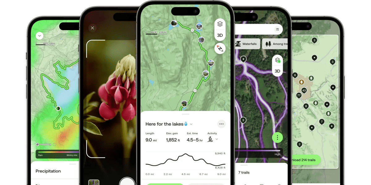 AllTrails debuta membresía de $ 80/año que incluye rutas inteligentes con IA