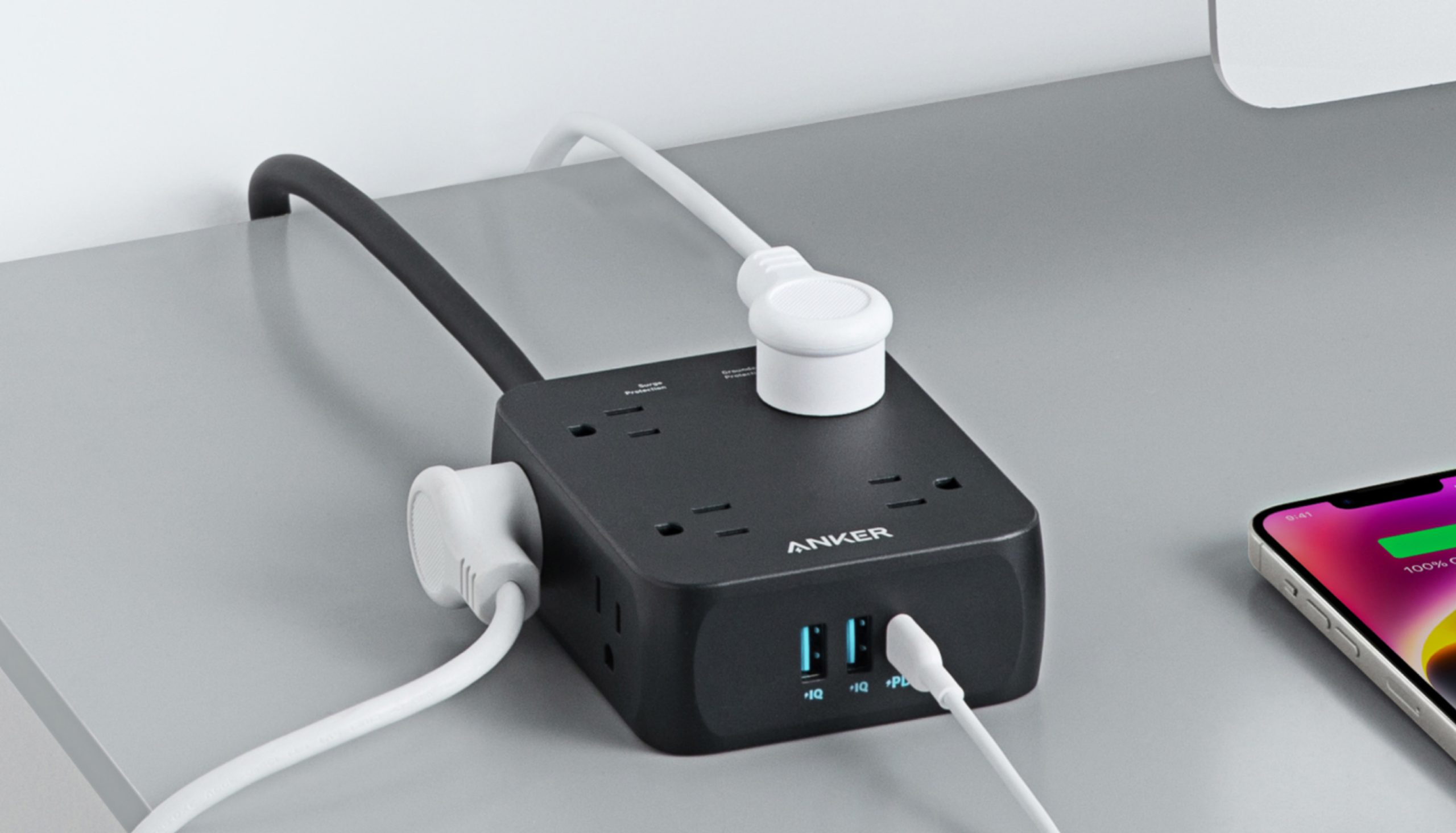 La Power Strip para ahorro de espacio de Anker alcanzó su precio más bajo de la historia