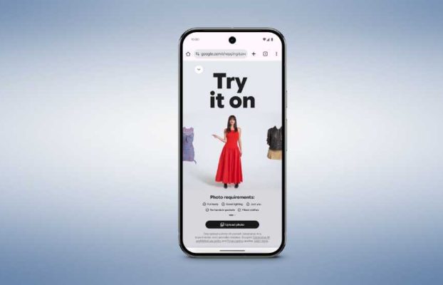 Google está usando AI para permitirle probar la ropa antes de comprar