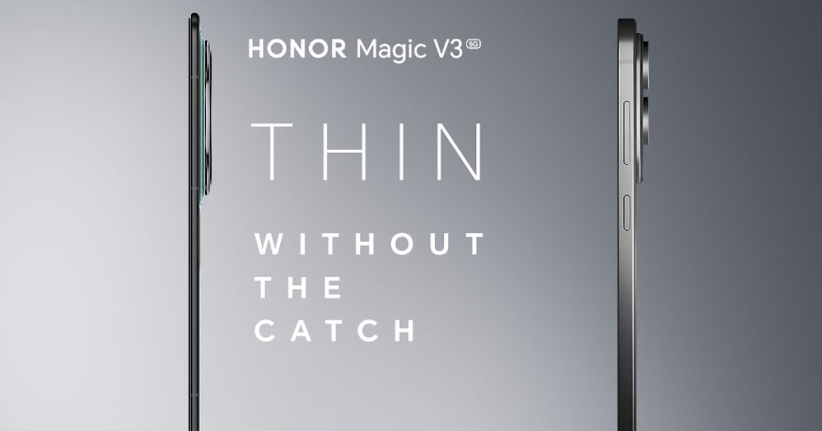 Honor trolea a lo grande a Samsung al mostrar que su Magic V3 es más delgado que el Galaxy S25 Edge