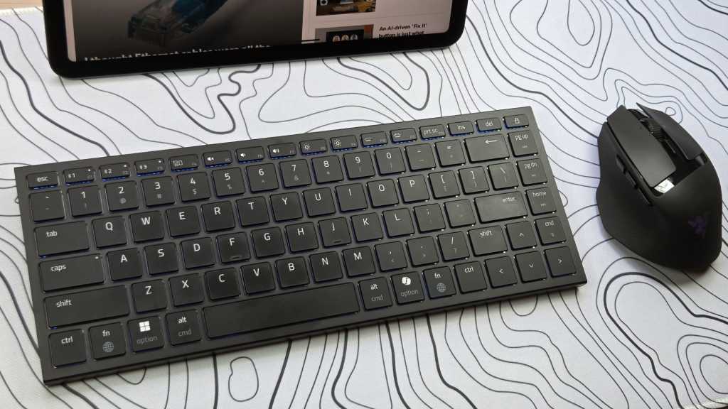 Mano: Razer Joro es como un teclado Magic de Apple construido para jugadores