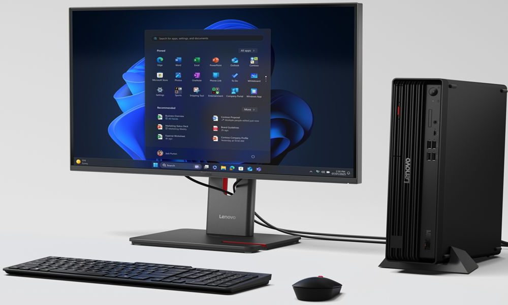 Lenovo presenta nueva generación de sobremesas y monitores