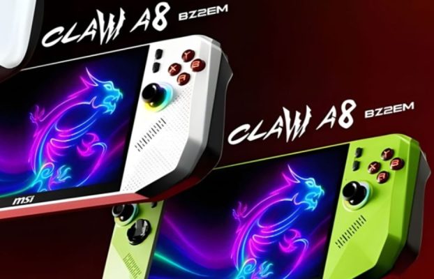 MSI Claw 8, la primera consola con Ryzen Z2 Extreme de AMD