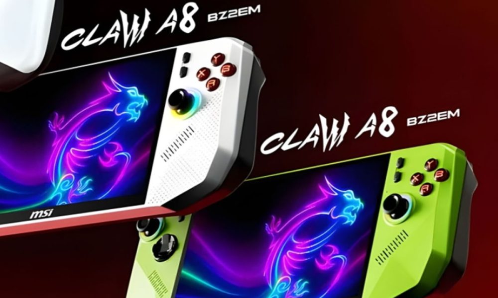 MSI Claw 8, la primera consola con Ryzen Z2 Extreme de AMD