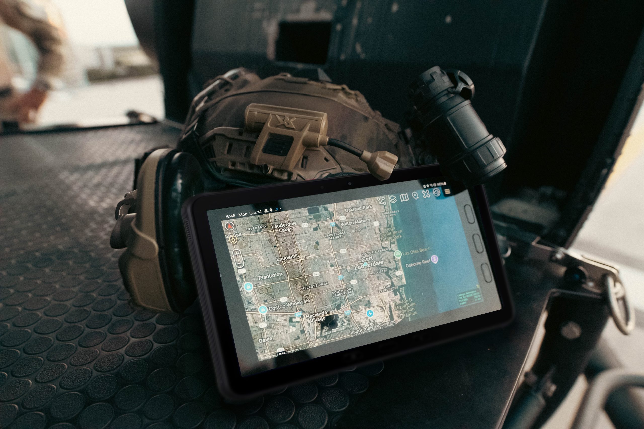El poder militar se encuentra con la tecnología móvil en la nueva tableta táctica de Samsung