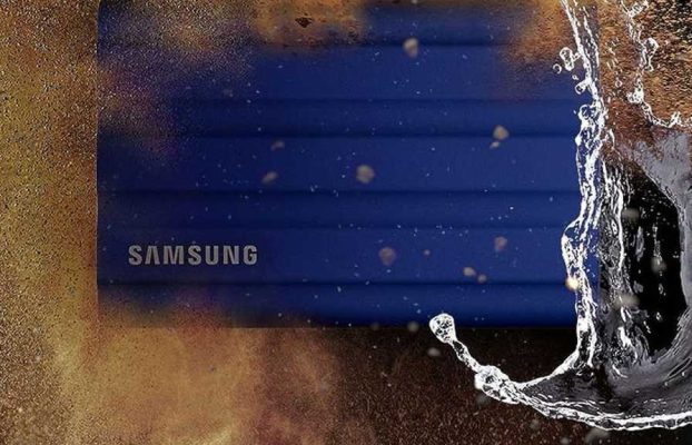 Obtenga el SSD portátil T7 Shield de Samsung para un sorprendente 44% de descuento