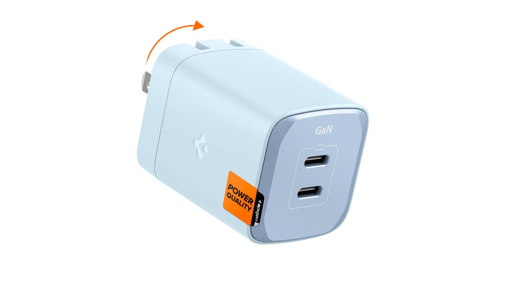 No sea básico: actualice a este cargador de spigen de 65W que tiene un 58% de descuento