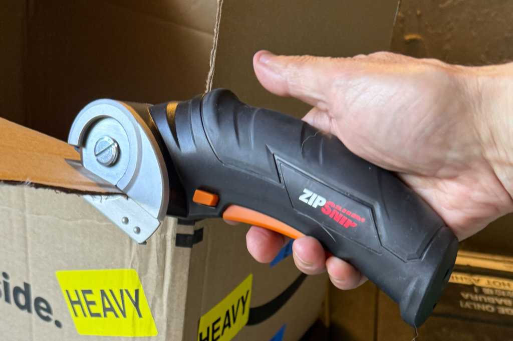 Worx Zipsnip ‘Las tijeras eléctricas’ me dan una fiebre de endorfinas cuando corte las cajas