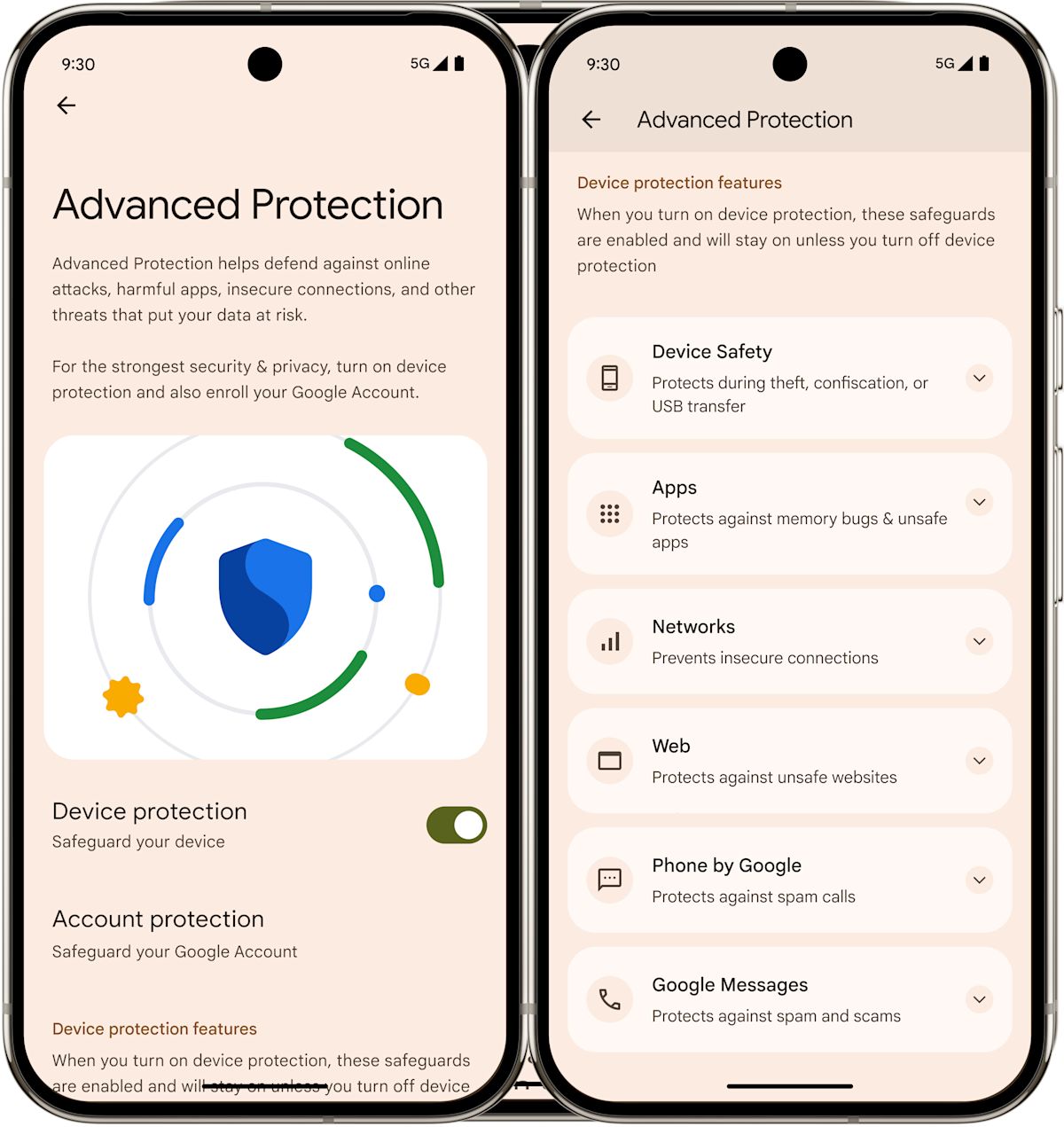 Android 16 agrega nuevas funciones para la detección de estafas y el hallazgo de dispositivos