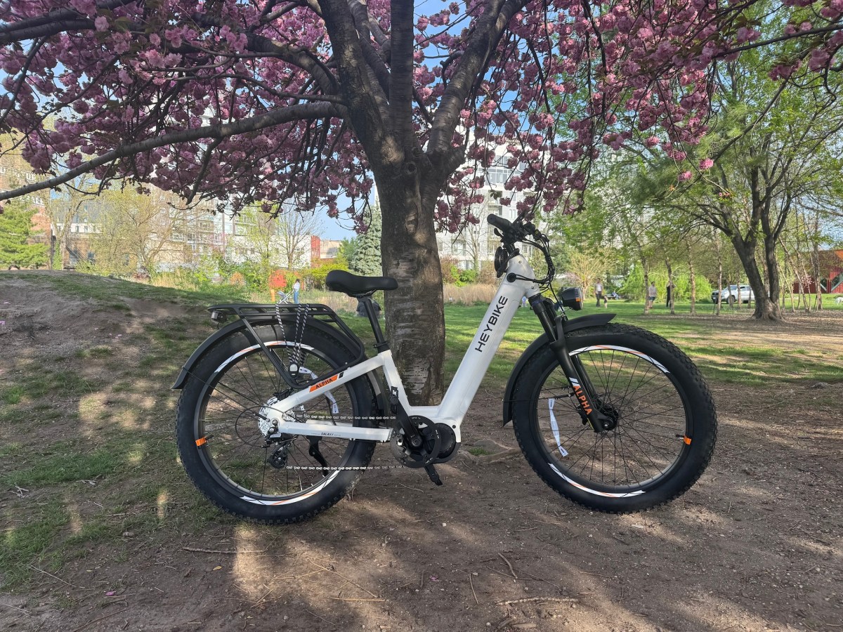 La bicicleta E Alpha-through de Heybike es una bote de ensueño asequible y todo terreno