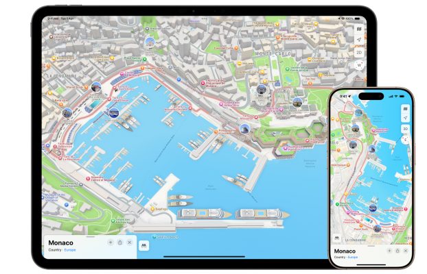 F1 y el Gran Premio invaden Mapas de Apple, pero ¿dónde está Brad Pitt?