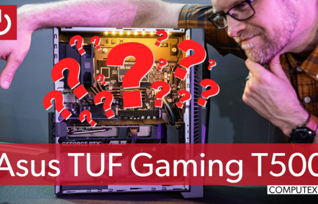 Case de escritorio, chip de laptop? El Asus TUF T500 es una pequeña PC de juego extraña